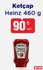 HEİNZ KETÇAP 460 G fiyat ve kampanya bilgisi